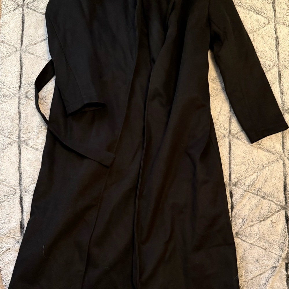 SHEIN Black Long Coat